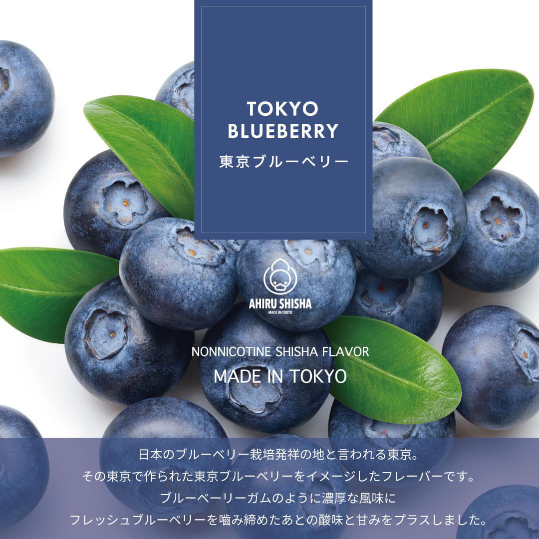 AHIRU SHISHA - TOKYO BLUEBERRY (50G)