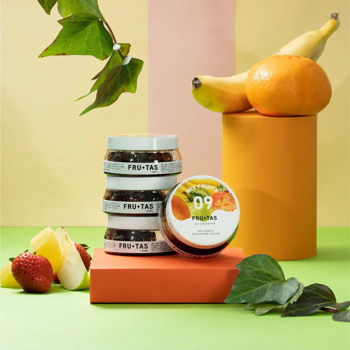 FRU+TAS - 09 MIX FRUITS (香蕉,士多啤梨,橙,青蘋果,菠蘿) 50g