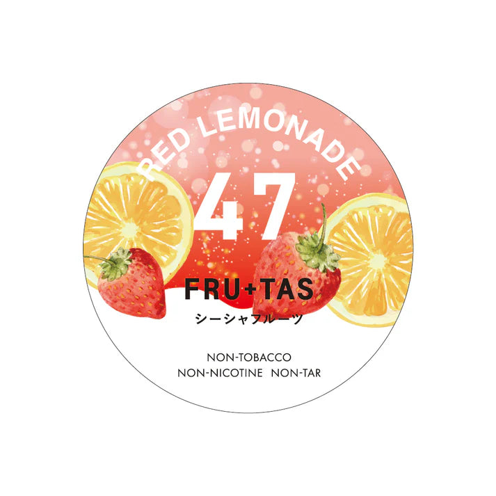FRU+TAS - 47 RED LEMONADE (檸檬水+士多啤梨+氣泡口感) 50g