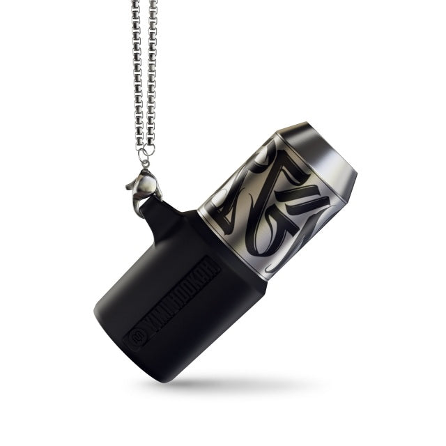 Yimi Hookah 304不鏽鋼(塗鴉款)個人專用水煙嘴 / Yimi Hookah 304 Stainless Steel Mouth Tips (Graffiti-Black)
