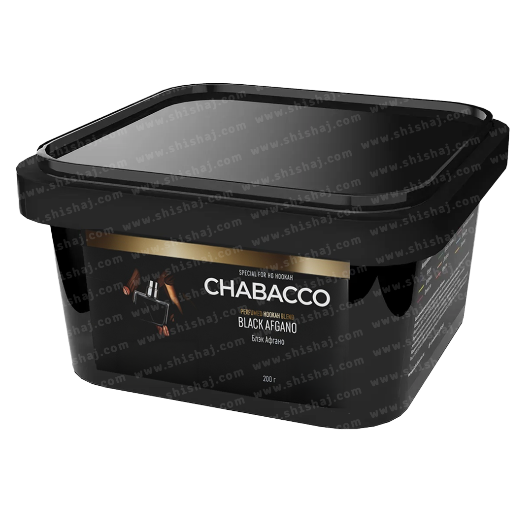 Chabacco - Black Afgano 木質香水 200g