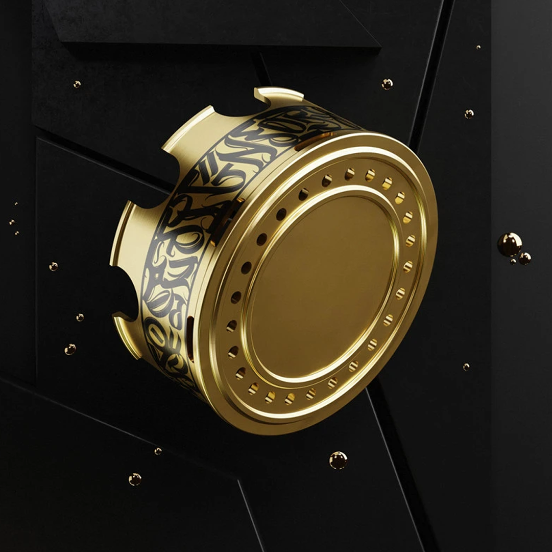 Crown Hookah HMD - Gold