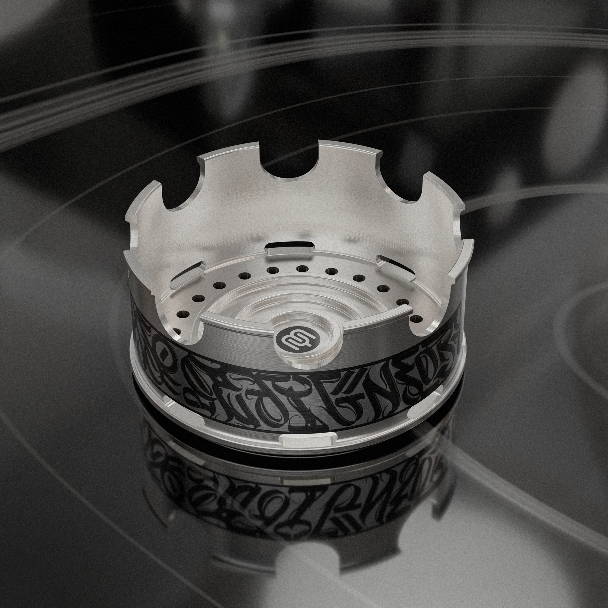 Crown Hookah HMD - Silver