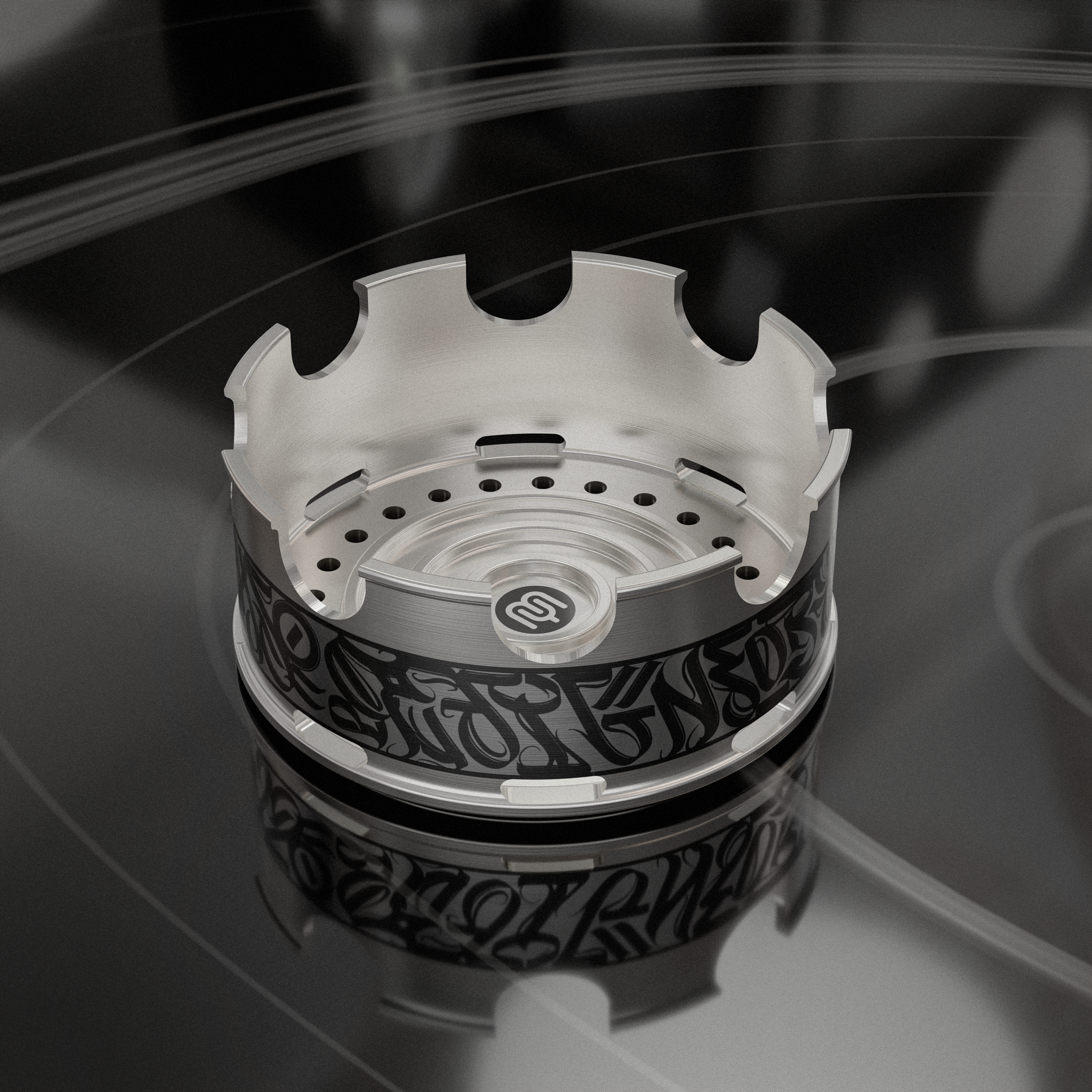 Crown Hookah HMD - Silver