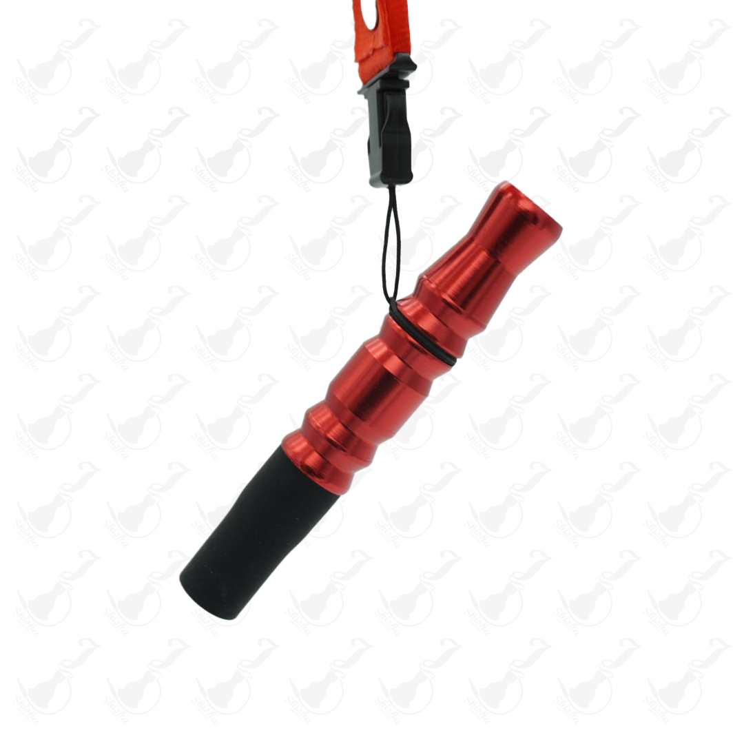 鋁合金個人專用嘴 / Aluminum alloy mouthpiece (Red)