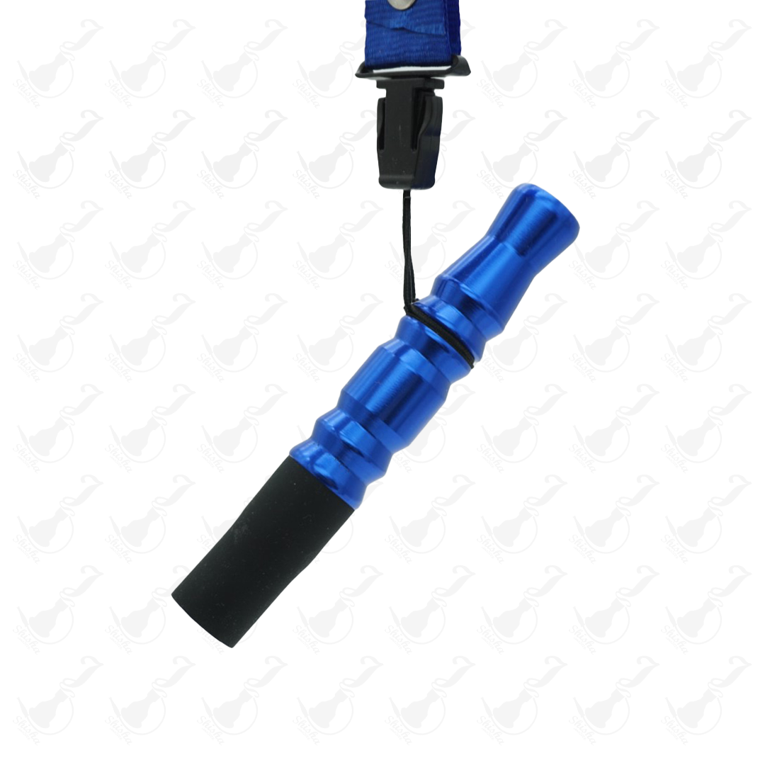 鋁合金個人專用嘴 / Aluminum alloy mouthpiece (Blue)