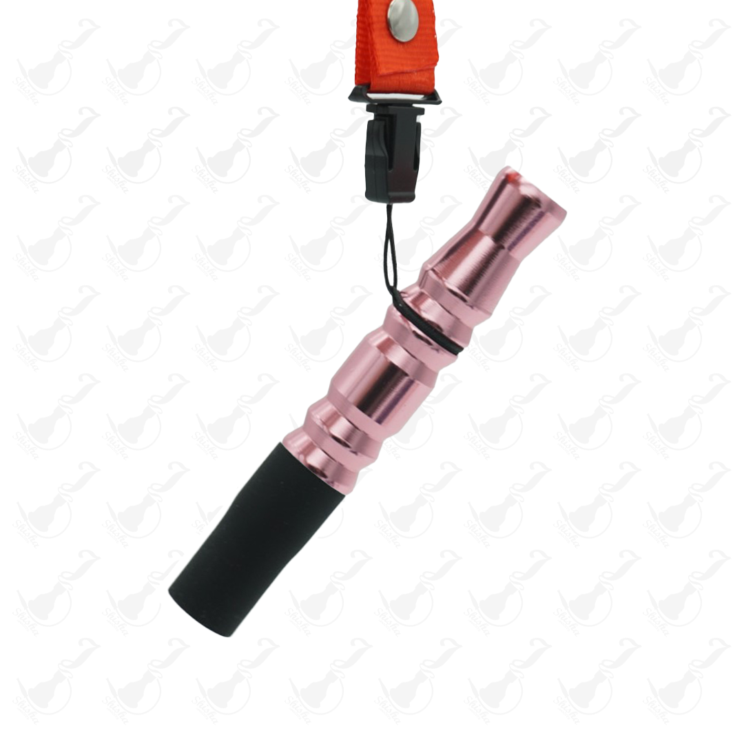 鋁合金個人專用嘴 / Aluminum alloy mouthpiece (Pink)