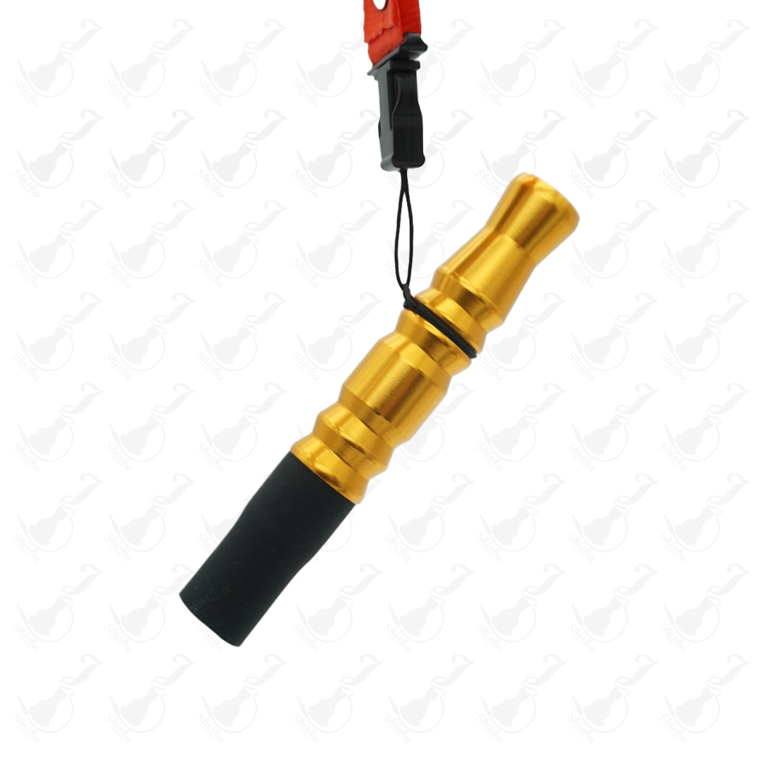 鋁合金個人專用嘴 / Aluminum alloy mouthpiece (Golden)
