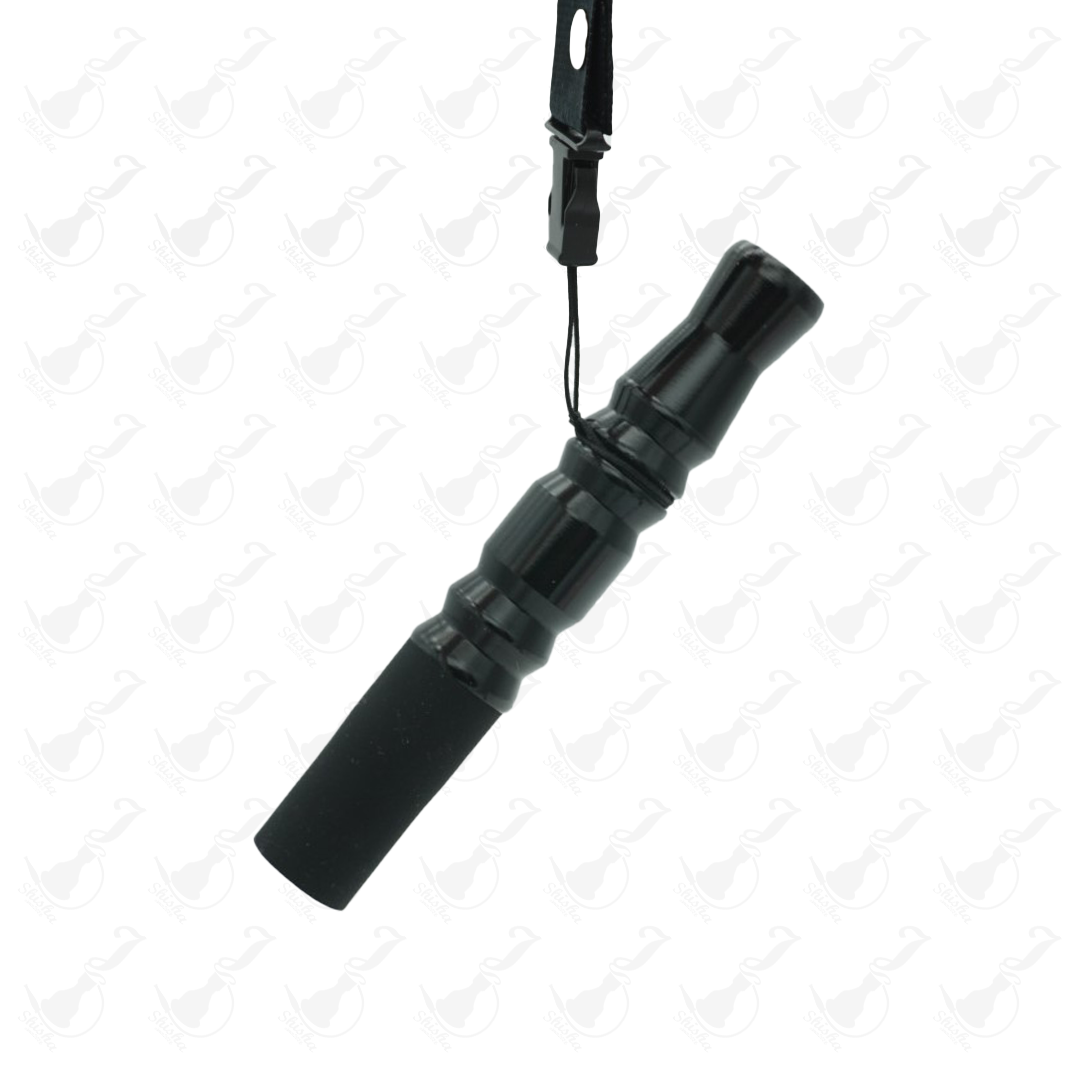 鋁合金個人專用嘴 / Aluminum alloy mouthpiece (Black)