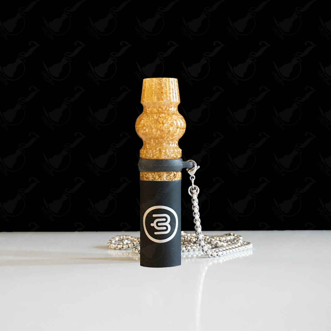 Yimi Hookah個人專用水煙嘴 / Yimi Hookah Shisha Mouth Tips (Gold leaf - Gold)