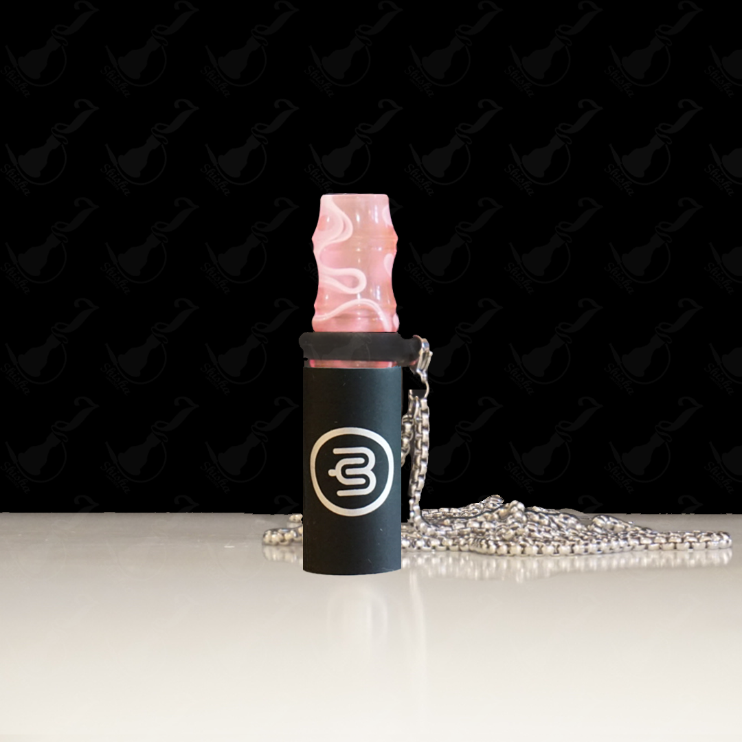 Yimi Hookah個人專用水煙嘴 / Yimi Hookah Shisha Mouth Tips (Pink and white)