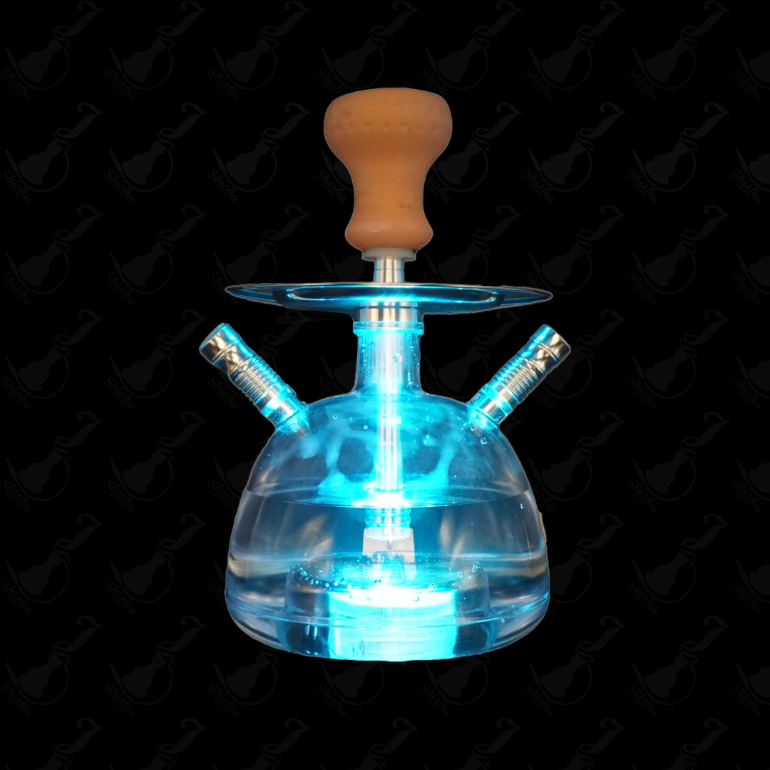 不銹鋼LED水煙壺 / Stainless steel LED Shisha set