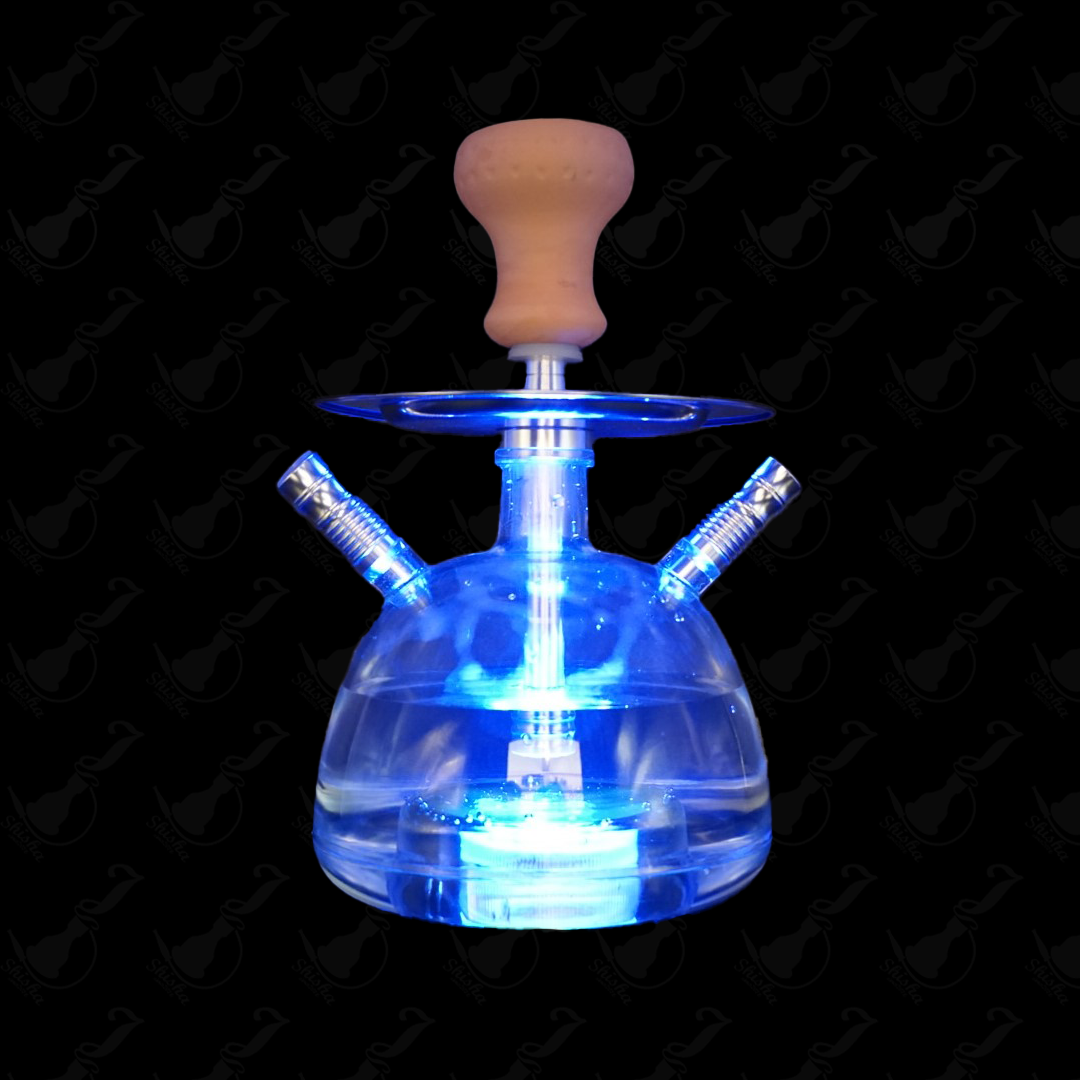 不銹鋼LED水煙壺 / Stainless steel LED Shisha set