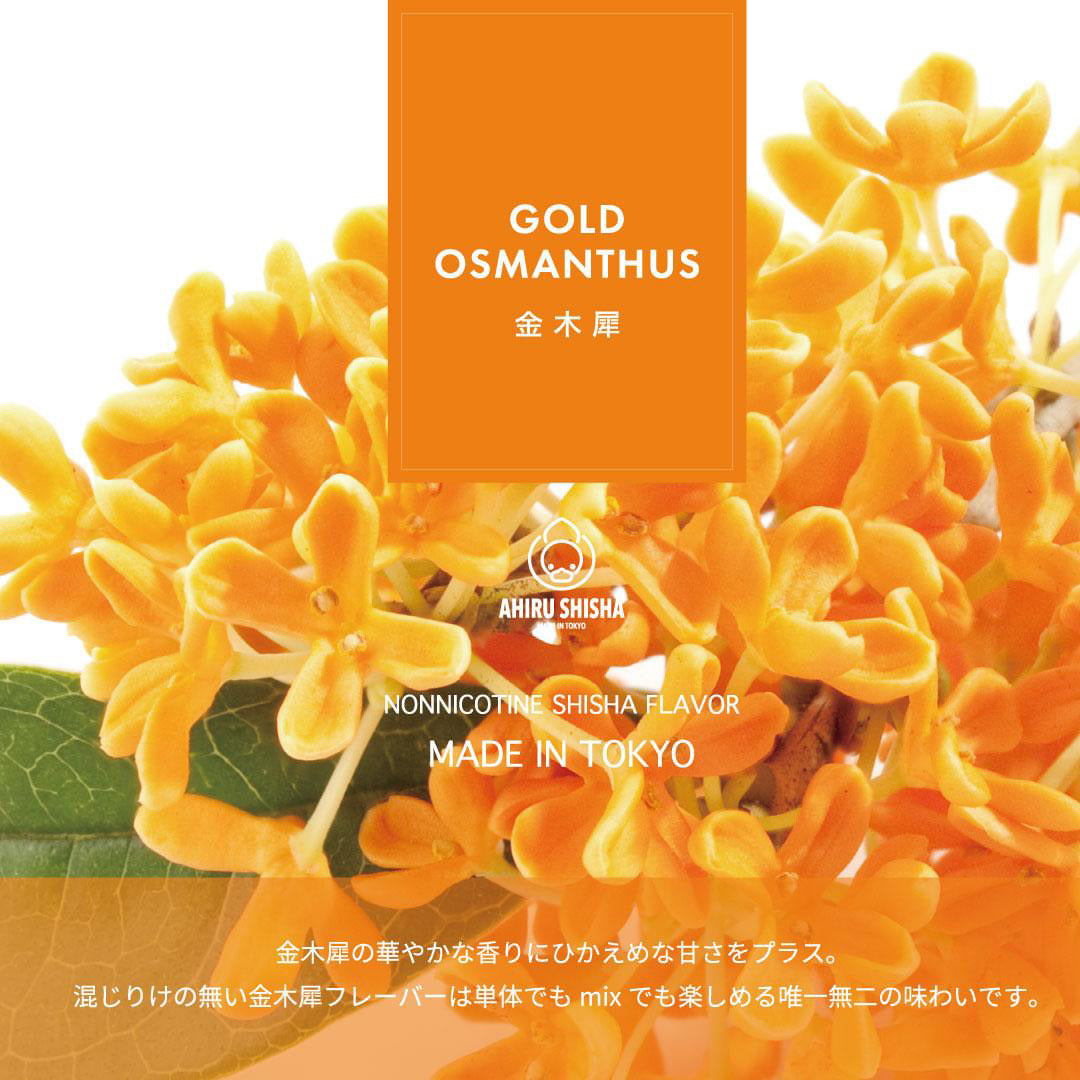 AHIRU SHISHA - GOLD OSMANTIUS (50G)