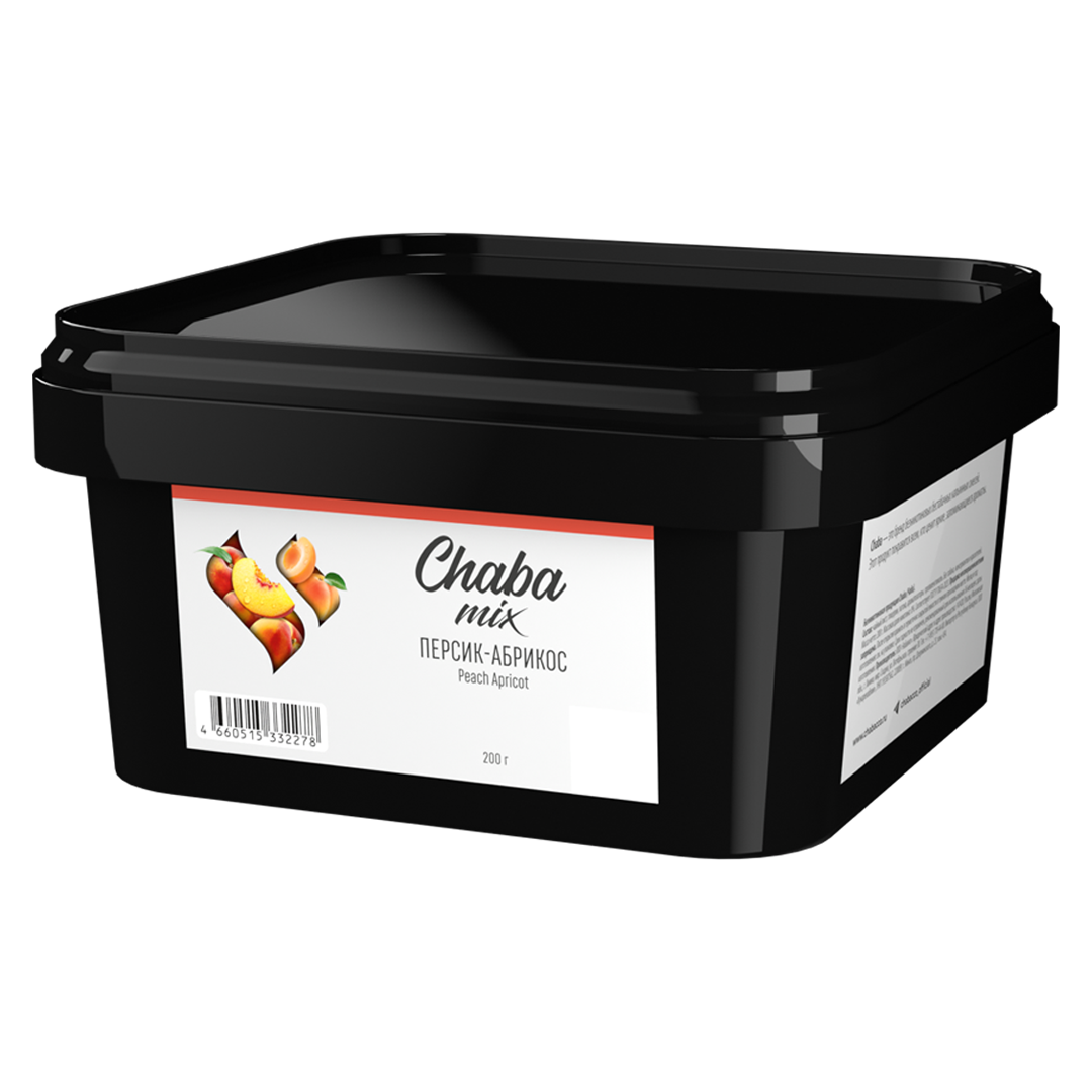 Chabacco - Peach apricot / 水蜜桃+杏桃 200g (White)