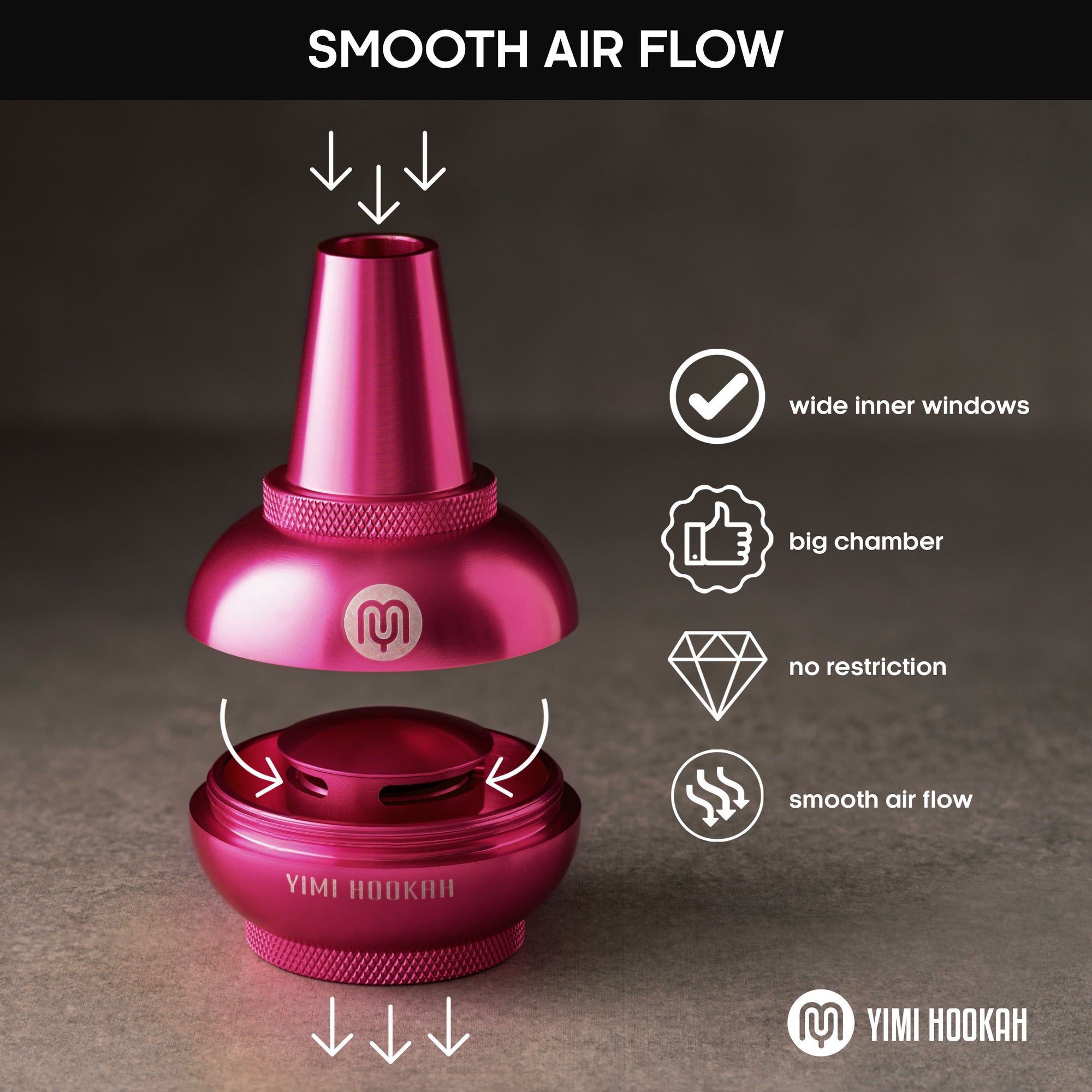 Yimi Hookah 濾油器 / Yimi Hookah Shisha Molasses Catcher (Pink)