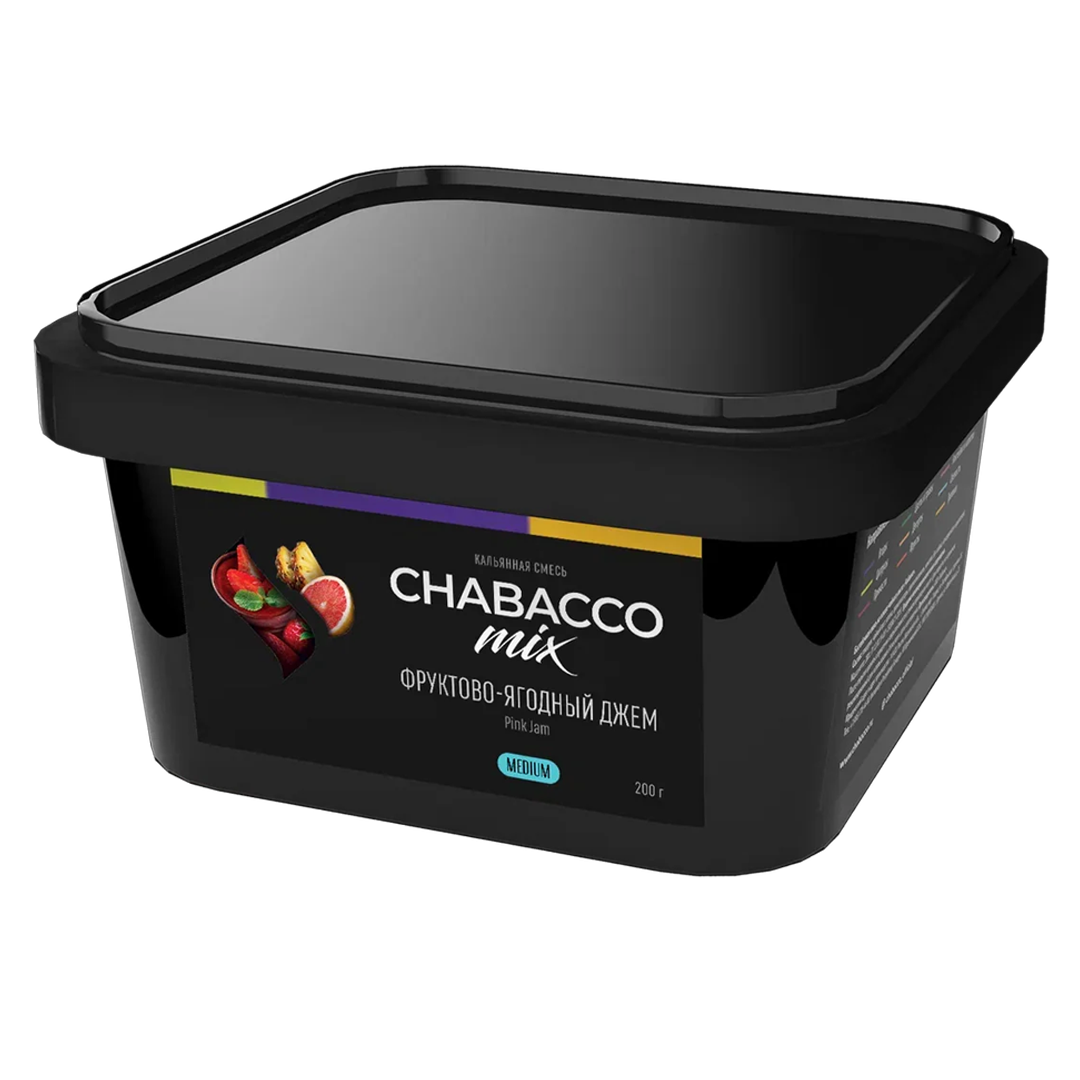 Chabacco - Pink jam / 西柚+士多啤梨+覆盆子 200g