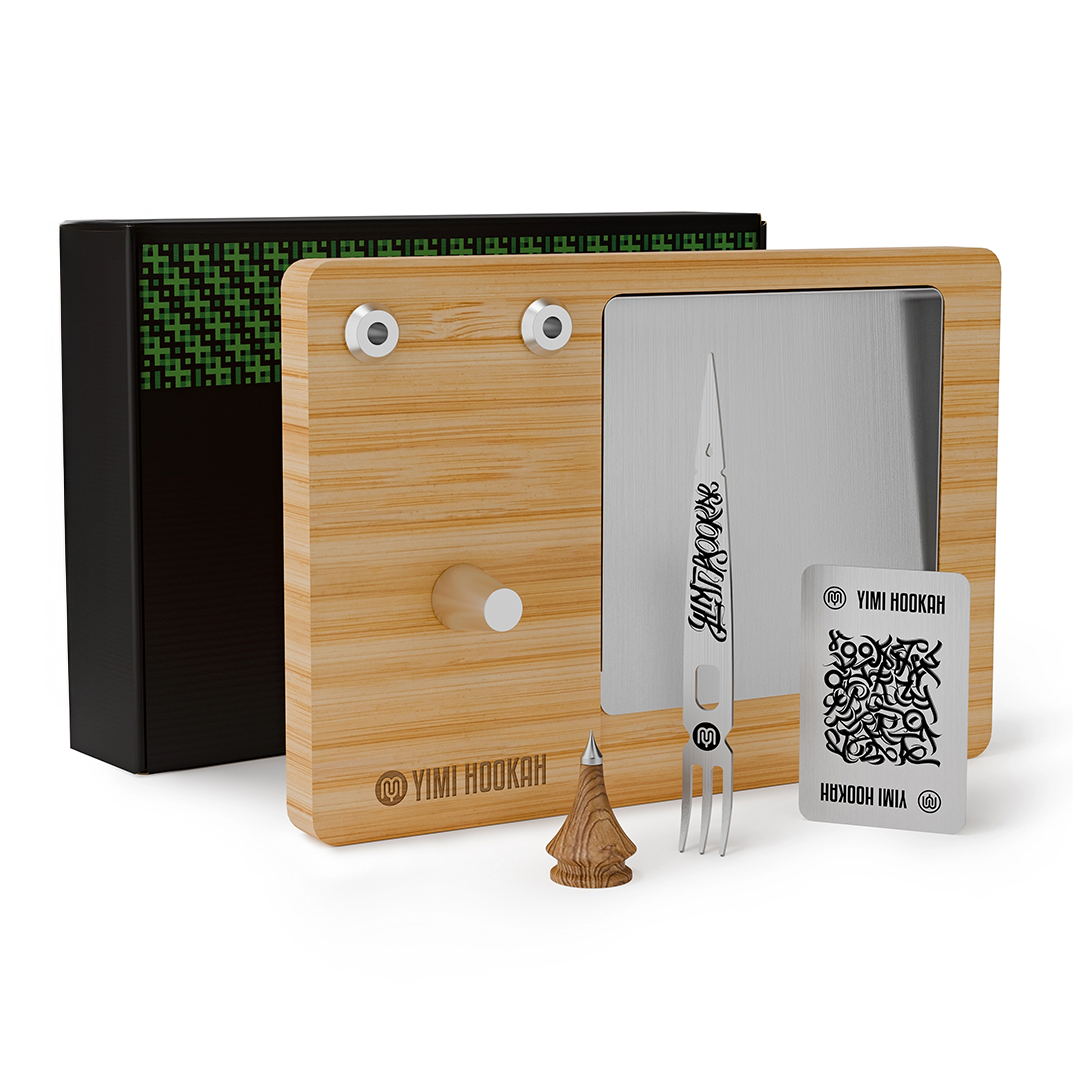 Yimi - Wood Shisha Board Hookah Flavor Plate