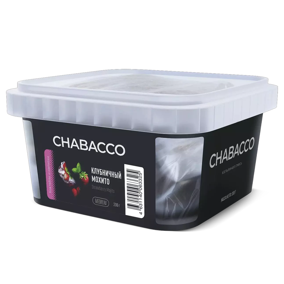 Chabacco - Strawberry Mojito / 士多啤梨+青檸+蘭姆酒 200g