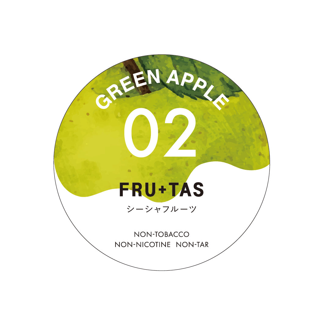 FRU+TAS - 02 GREEN APPLE (青蘋果) 50g