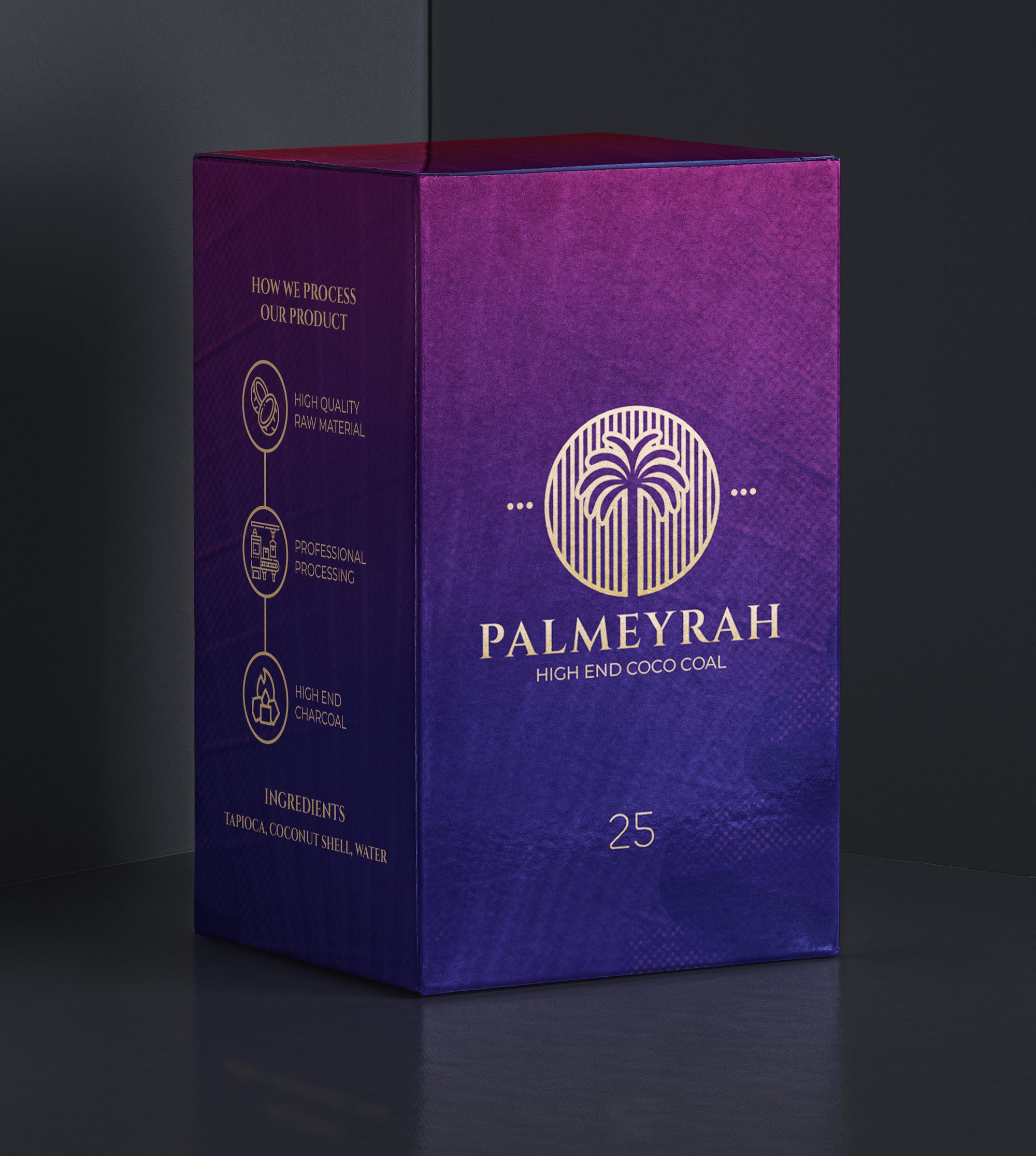 Palmeyrah High End Coco Coal 25mm