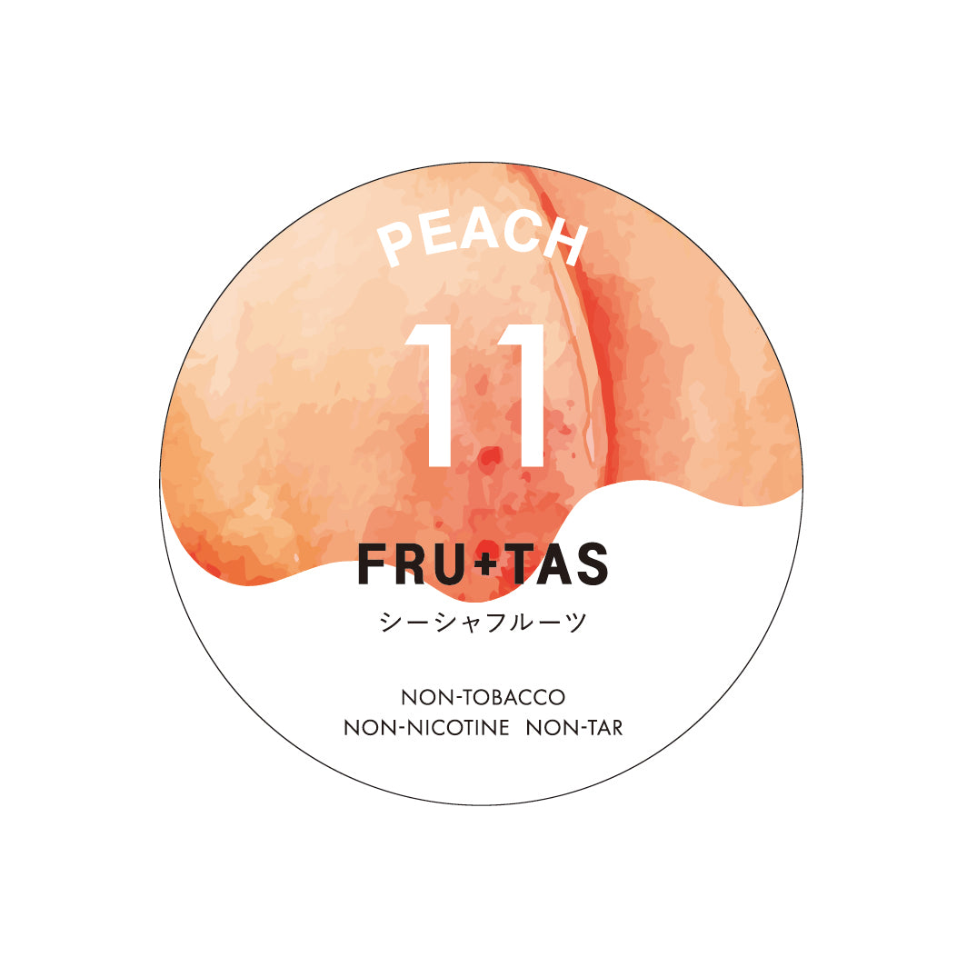FRU+TAS - 11 PEACH (水蜜桃) 50g