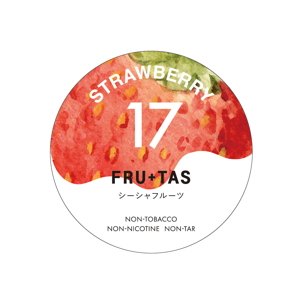 FRU+TAS - 17 STRAWBERRY (士多啤梨)  50g